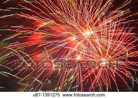 Stock Photography - Fireworks. Fotosearch