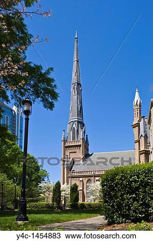 First Presbyterian Church in downtown Charlotte North Carolina View Large Photo Image Stock Image - First Presbyterian Church in downtown Charlotte North Carolina. Fotosearch