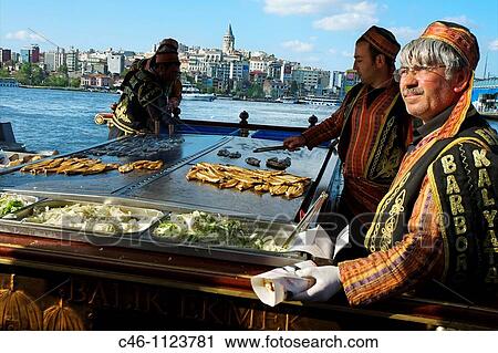 Fish stall. Golden Horn. Istanbul. Turkey. View Large Photo Image Stock Image - Fish stall. Golden Horn. Istanbul. Turkey.. Fotosearch