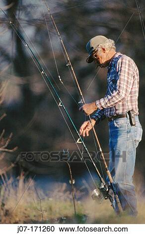 Stock Image - Fisherman. Fotosearch