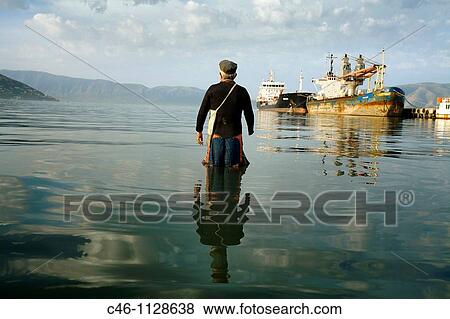 Fisherman. Vlore. Albania. View Large Photo Image Stock Photo - Fisherman. Vlore. Albania.. Fotosearch