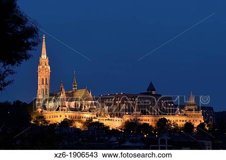 Fisherman's Bastion, Budapest Hungary, Europe View Large Photo Image Stock Image - Fisherman's Bastion, Budapest Hungary, Europe. Fotosearch