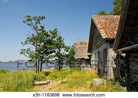 fishermen hut, Altja, Baltic coast, Lahemaa National Park, estonia, northern europe View Large Photo Image Stock Photo - fishermen hut, Altja, Baltic coast, Lahemaa National Park, estonia, northern europe. Fotosearch