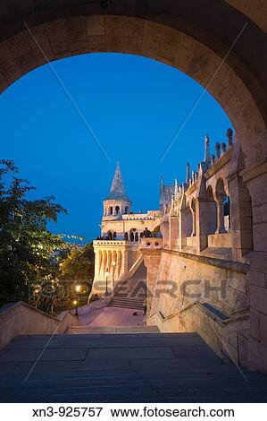 Stock Photo - Fishermen's Bastion, Budapest, Hungary. Fotosearch
