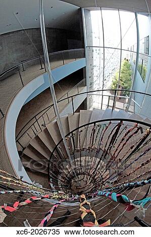 fisheye view of TEA Museum stairway. Santa Cruz de Tenerife city center. Spain View Large Photo Image Stock Photography - fisheye view of TEA Museum stairway. Santa Cruz de Tenerife city center. Spain. Fotosearch
