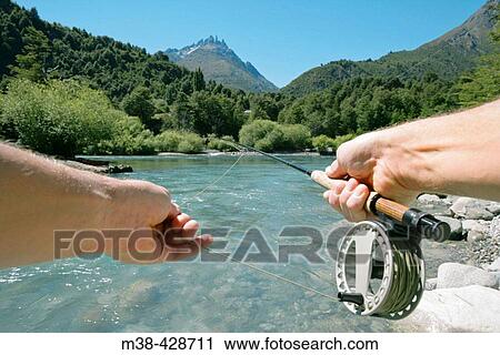 Fishing. Chile. View Large Photo Image Stock Image - Fishing. Chile.. Fotosearch