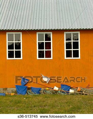Stock Photography - Fishing shed.. Fotosearch
