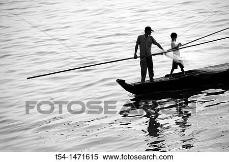 Fishingboat at the Mekong River View Large Photo Image Stock Photography - Fishingboat at the Mekong River. Fotosearch