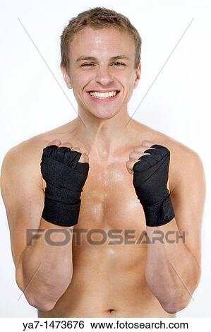 Fit Young Man Celebrating View Large Photo Image Stock Photograph - Fit Young Man Celebrating. Fotosearch