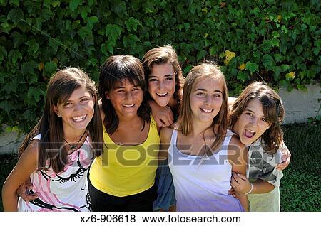 five companions of school boards in the park View Large Photo Image Stock Photo - five companions of school boards in the park. Fotosearch