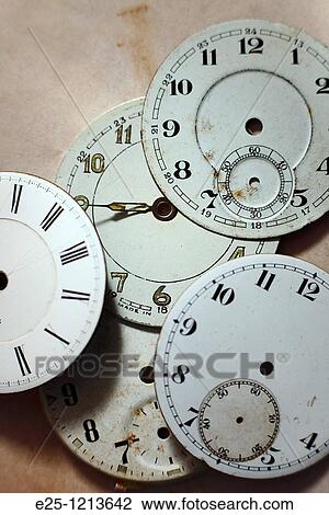 Five old watch faces mostly without hands. View Large Photo Image Stock Image - Five old watch faces mostly without hands.. Fotosearch