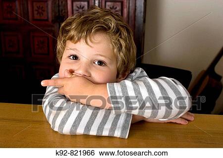 Five-year-old boy View Large Photo Image Stock Photograph - Five-year-old boy. Fotosearch