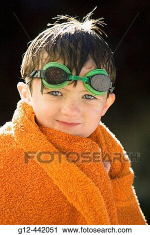 Five-year old boy with swimming googles looking at camera. Boise, Idaho USA View Large Photo Image Stock Image - Five-year old boy with swimming googles looking at camera. Boise, Idaho USA. Fotosearch