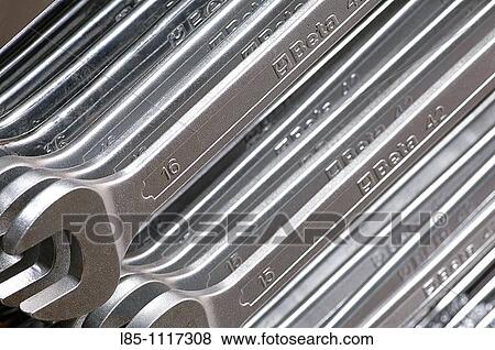 Flat spanners View Large Photo Image Stock Photo - Flat spanners. Fotosearch