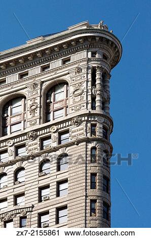 Flatiron Building. Between 22nd St. and 23rd St. between Broadway and 5th Ave and Fuller also Called building, its founder, was finished building in 1902 and was one of the first skyscrapers incorporating a steel structure View Large Photo Image Stock Image - Flatiron Building. Between 22nd St. and 23rd St. between Broadway and 5th Ave and Fuller also Called building, its founder, was finished building in 1902 and was one of the first skyscrapers incorporating a steel structure. Fotosearch