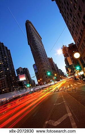 Flatiron Building, triangular island-block formed by Fifth Avenue and Broadway, New York City, USA. View Large Photo Image Stock Image - Flatiron Building, triangular island-block formed by Fifth Avenue and Broadway, New York City, USA.. Fotosearch