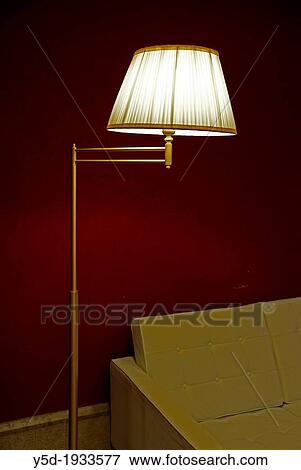 floor lamp next to the sofa View Large Photo Image Stock Photo - floor lamp next to the sofa. Fotosearch