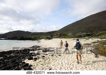 Stock Image - Floreana island, Galapagos Islands. Ecuador. Fotosearch