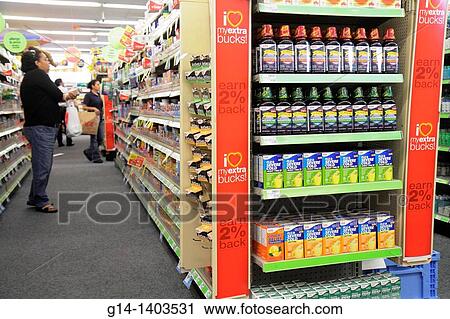 Stock Image - Florida, Miami Beach, CVS Pharmacy, retail display, for sale, shopping,. Fotosearch