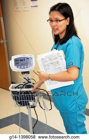 Florida, Miami Beach, Mt Mount Sinai Medical Center, hospital, patient private room, Asian, woman, nurse, technician, patient, View Large Photo Image Stock Photo - Florida, Miami Beach, Mt Mount Sinai Medical Center, hospital, patient private room, Asian, woman, nurse, technician, patient,. Fotosearch