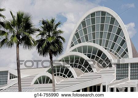 Florida, Orlando, Orange County Convention Center, View Large Photo Image Stock Image - Florida, Orlando, Orange County Convention Center,. Fotosearch