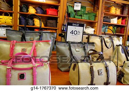 Florida, Vero Beach, Vero Beach Outlets, shopping, business, retail display, for sale, Dooney & and Burke, women? s, handbags, pocketbooks, fashion, 40 off, View Large Photo Image Stock Image - Florida, Vero Beach, Vero Beach Outlets, shopping, business, retail display, for sale, Dooney & and Burke, women? s, handbags, pocketbooks, fashion, 40 off,. Fotosearch