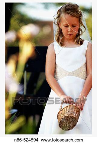 Flower girl View Large Photo Image Picture - Flower girl. Fotosearch