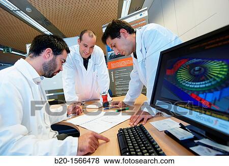 Stock Photo - Fluid dynamics simulations, Research team in building fire, Research on building materials, Tecnalia Research & Innovation, Zamudio, Bizkaia, Basque Country, Spain Structural analysis in public works, Zamudio, Bizkaia, Basque Country, Spain. Fotosearch