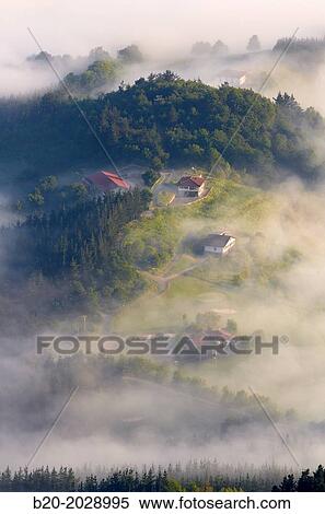 Fog. Basque Farmhouse. Aizkorri Aratz Natural Park. Aloa mount. Arantzazu. Oati. Gipuzkoa. Basque Country. Spain. View Large Photo Image Stock Photography - Fog. Basque Farmhouse. Aizkorri Aratz Natural Park. Aloa mount. Arantzazu. Oati. Gipuzkoa. Basque Country. Spain.. Fotosearch