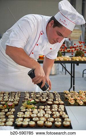 Foie gras, preparing canapes, Divinus Catering, San Sebastian, Donostia, Gipuzkoa, Basque Country View Large Photo Image Stock Photography - Foie gras, preparing canapes, Divinus Catering, San Sebastian, Donostia, Gipuzkoa, Basque Country. Fotosearch