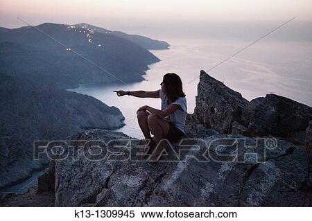 Stock Photography - Folegandros island, The Cyclades, Greece. Fotosearch