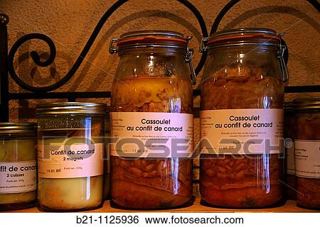 Food with duck confit, specialities, Gers, Midi-Pyrenees, France View Large Photo Image Stock Photograph - Food with duck confit, specialities, Gers, Midi-Pyrenees, France. Fotosearch