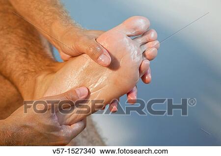Foot massage. Close view. View Large Photo Image Stock Image - Foot massage. Close view.. Fotosearch