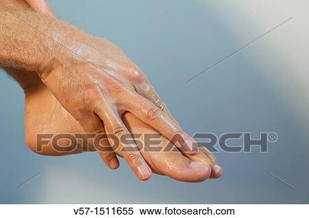 Foot massage. Close view. View Large Photo Image Stock Photography - Foot massage. Close view.. Fotosearch