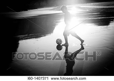 Football in the Beach, Asturias, Spain View Large Photo Image Stock Image - Football in the Beach, Asturias, Spain. Fotosearch