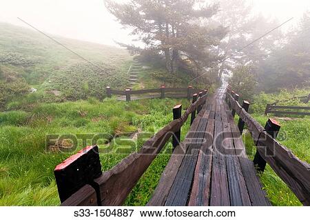 Footbridge in the Cotos port Madrid Spain View Large Photo Image Stock Photo - Footbridge in the Cotos port Madrid Spain. Fotosearch