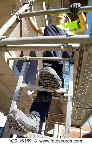 Footwear for professional use, Protective boots, construction worker, Scaffold, Donostia, San Sebastian, Gipuzkoa, Basque Country, Spain View Large Photo Image Stock Image - Footwear for professional use, Protective boots, construction worker, Scaffold, Donostia, San Sebastian, Gipuzkoa, Basque Country, Spain. Fotosearch