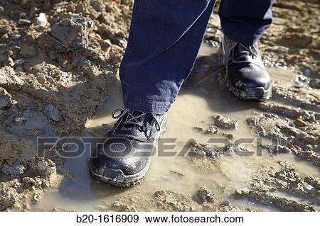 Footwear for professional use, Protective boots, construction worker, Donostia, San Sebastian, Gipuzkoa, Basque Country, Spain View Large Photo Image Stock Photo - Footwear for professional use, Protective boots, construction worker, Donostia, San Sebastian, Gipuzkoa, Basque Country, Spain. Fotosearch