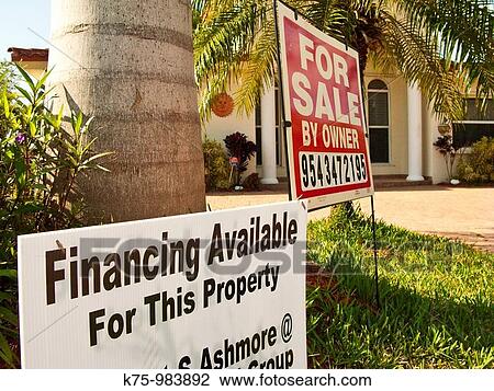 For sale sign View Large Photo Image Stock Image - For sale sign. Fotosearch