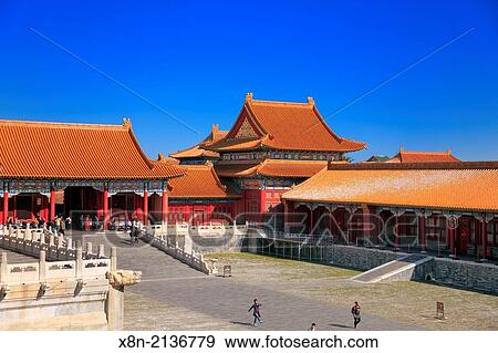 Forbidden City, Beijing, China. View Large Photo Image Stock Photo - Forbidden City, Beijing, China.. Fotosearch