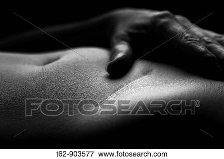Stock Photo - Forefront of a scar Woman's body. Fotosearch