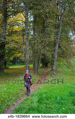 Picture - Forest around Konopiste castle Benesov U Prahy Czech Republic Europe. Fotosearch