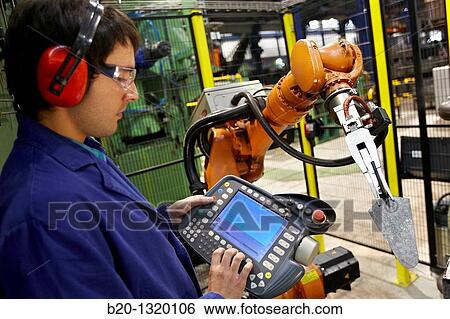Forging robot, tools manufacturer, Gipuzkoa, Euskadi, Spain View Large Photo Image Stock Photograph - Forging robot, tools manufacturer, Gipuzkoa, Euskadi, Spain. Fotosearch