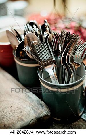 Forks and spoons. La Tupina. The greedy street. Bordeaux. Gironde. Aquitaine. France. Europe. View Large Photo Image Picture - Forks and spoons. La Tupina. The greedy street. Bordeaux. Gironde. Aquitaine. France. Europe.. Fotosearch