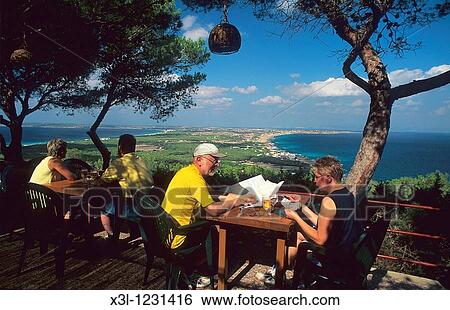 Formentera The Balearic Islands Spain View Large Photo Image Stock Photograph - Formentera The Balearic Islands Spain. Fotosearch