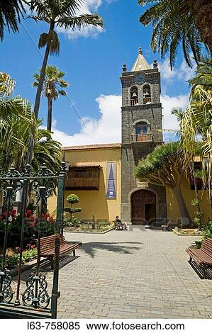 Stock Photography - Former convent of San Agustin, San Cristobal de la Laguna. Tenerife, Canary Islands, Spain. Fotosearch