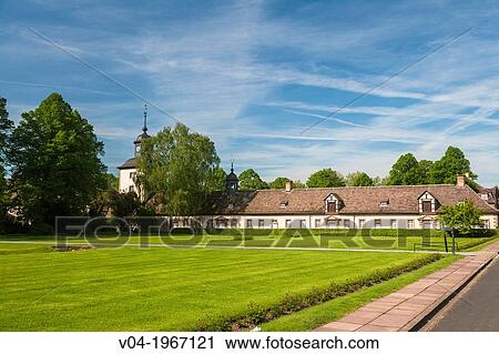 Former monastery of Corvey, Hoexter, North Rhine-Westphalia, Germany, Europe View Large Photo Image Stock Image - Former monastery of Corvey, Hoexter, North Rhine-Westphalia, Germany, Europe. Fotosearch