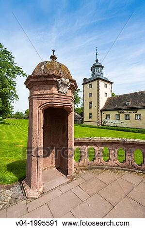 Former monastery of Corvey with guard post, Hoexter, North Rhine-Westphalia, Germany, Europe View Large Photo Image Stock Image - Former monastery of Corvey with guard post, Hoexter, North Rhine-Westphalia, Germany, Europe. Fotosearch