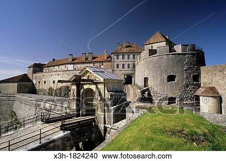 Fort de Joux, Doubs departement, Franche-Comte region, France Europe View Large Photo Image Stock Image - Fort de Joux, Doubs departement, Franche-Comte region, France Europe. Fotosearch