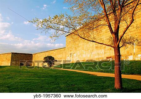 Stock Image - Fort Independence, South Boston.. Fotosearch